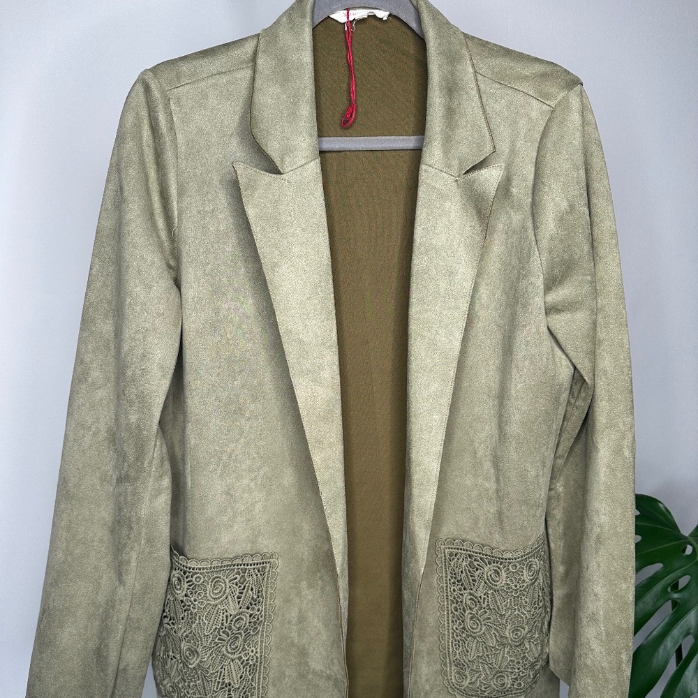 Anthropologie Solitaire Women’s Olive Coat